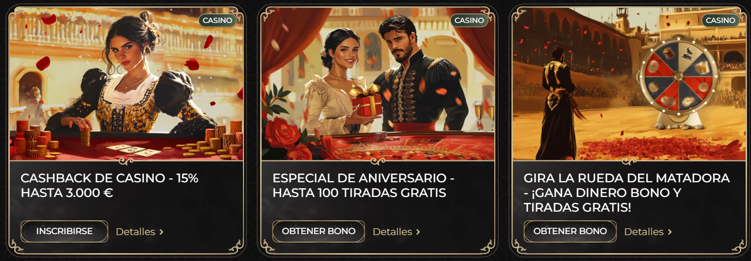 Paquete promocional de Casina Casino para nuevos usuarios de casino y apuestas deportivas